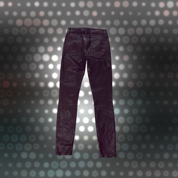 NWOT PAIGE Denim ‘Verdugo Ultra Skinny’ Jeans in “Black Fog Luxe Coating” Sz 26 - Picture 10 of 16